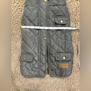 Heart to tail, quilted dog vest